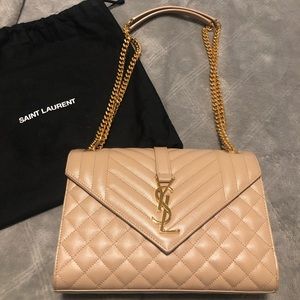 Yves Saint Laurent Medium Envelope Bag Authentic!